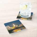Cape Canaveral Florida Launch Pad Glass Coaster<br><div class="desc">Cape Canaveral Launch Pad,  famous event.</div>