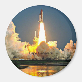 Cape Canaveral Florida Launch Pad Magnet