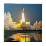 Cape Canaveral Florida Launch Pad Tile<br><div class="desc">Cape Canaveral Launch Pad,  famous event.</div>