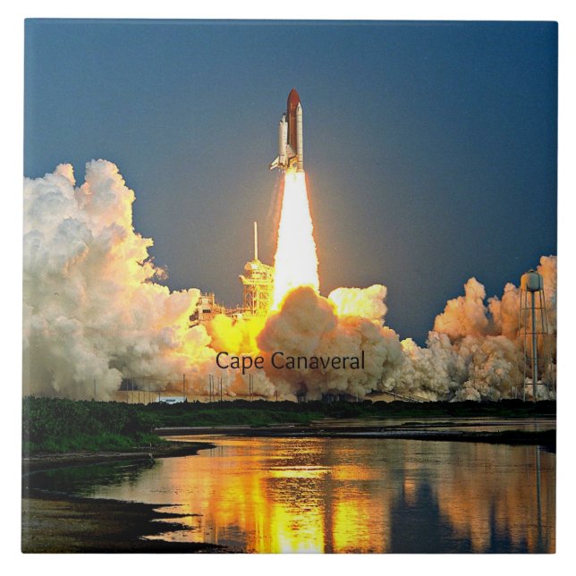 Cape Canaveral Launch Pad  Tile (Front)