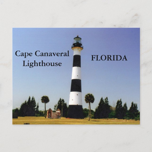 Cape Canaveral Lighthouse, Florida Postcard (Front)