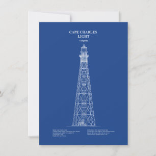 Cape Charles Lighthouse - Virginia - AD Card