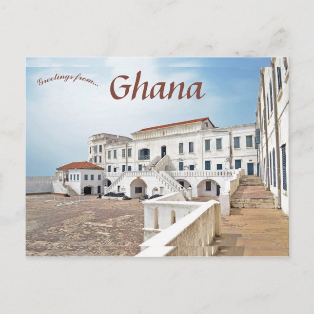 Cape Coast Castle Ghana Postcard (Front)