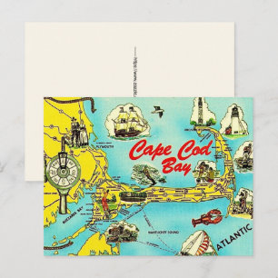 Cape Cod Bay Postcard