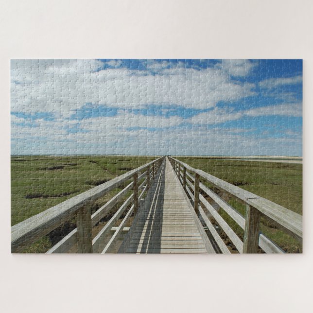Cape Cod Boardwalk Jigsaw Puzzle (Horizontal)