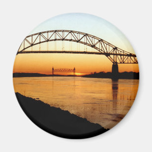 Cape Cod Bourne Bridge Magnet