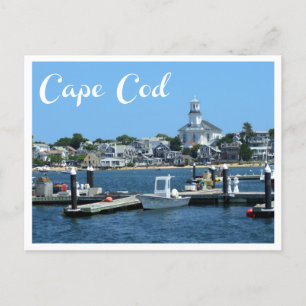 Cape Cod, Carte postale MA de Provincetown