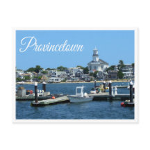 Cape Cod, Carte postale MA de Provincetown