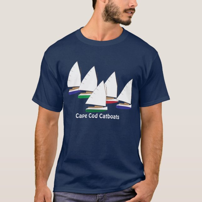 Cape Cod Catboats T-Shirt (Front)