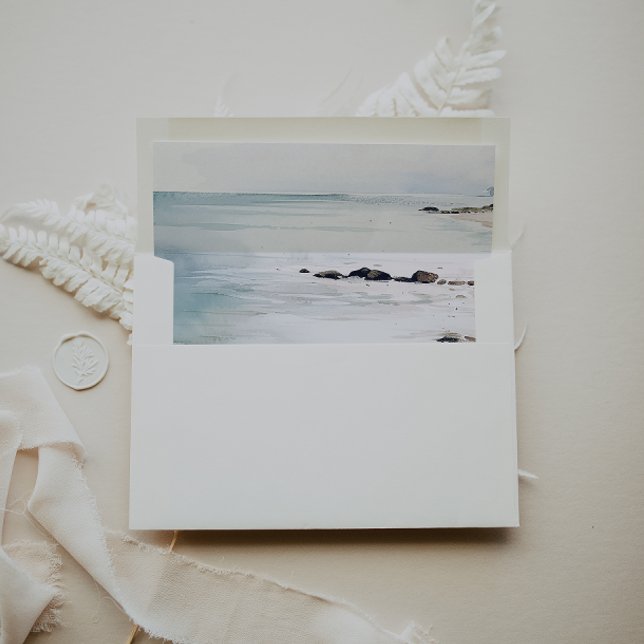 CAPE COD COASTAL Wedding Envelope (Creator Uploaded)