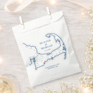 Cape Cod Destination Wedding Favour Bag