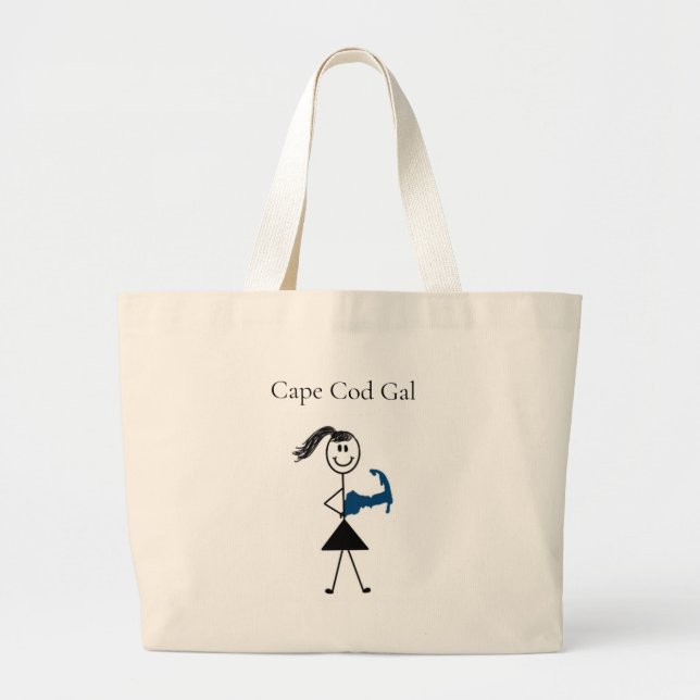 Cape Cod Gal Tote Bag (Front)