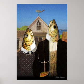 Cape Cod Gothic Poster