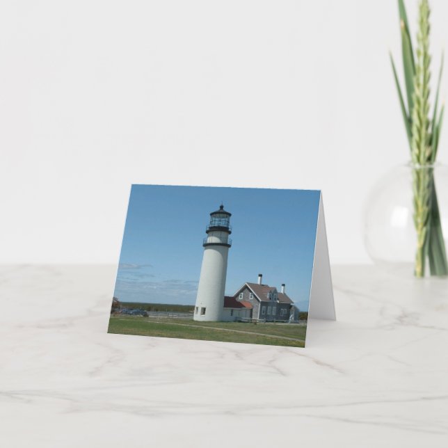 Cape Cod, Highland Lighthouse Card (Front)