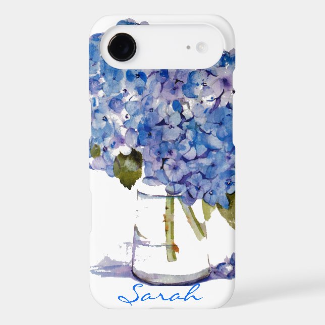 Cape Cod Hydrangeas iPhone 6 case Personalized (Back)