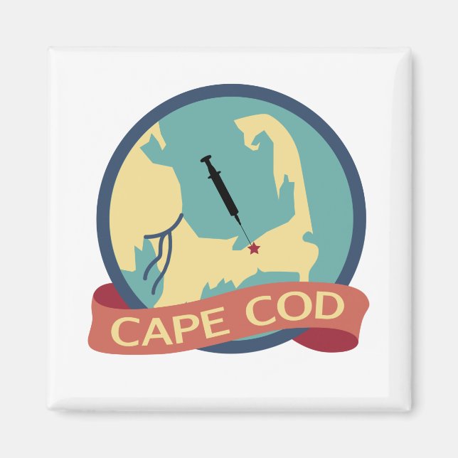 Cape Cod Icon Magnet (Front)