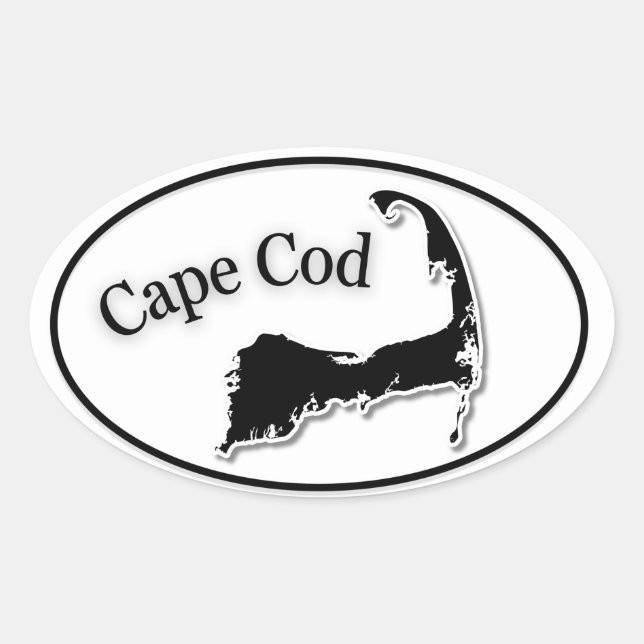 Cape Cod kiss cut sticker (Front)
