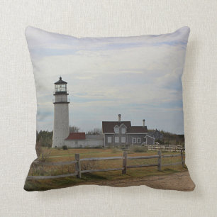 Cape Cod Light Throw Pillow