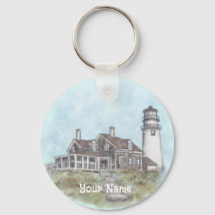 Cape Cod Lighthouse  Keychain