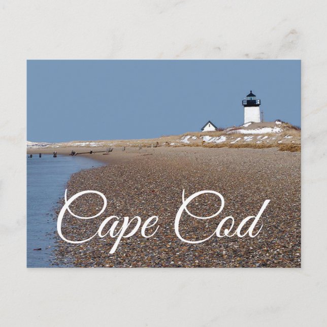 Cape Cod Lighthouse Provincetown MA carte postale (Devant)