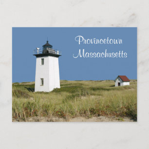 Cape Cod Lighthouse Provincetown MA Post Card
