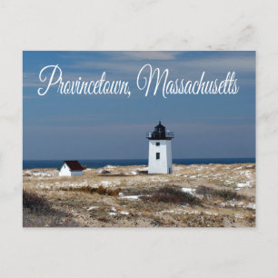 Cape Cod Lighthouse Provincetown MA Post Card