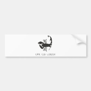 CAPE COD LOBSTER BUMPER STICKER