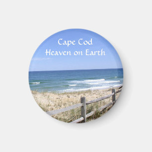 Cape Cod MA Beach Heaven On Earth Friend Magnet