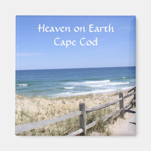 Cape Cod MA Beach Hein On Earth ridge Magnet
