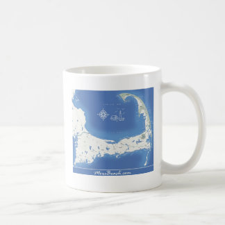 Cape Cod Map Coffee Mug