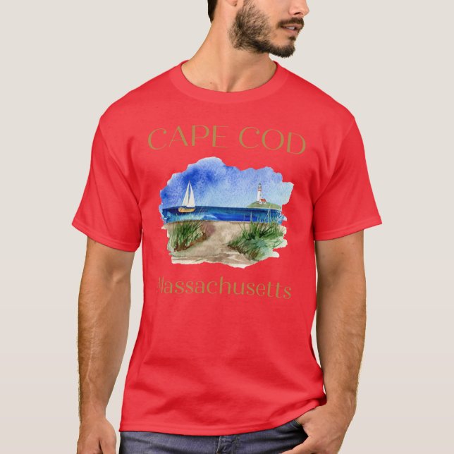 Cape Cod Massachusetts 1 T-Shirt (Front)
