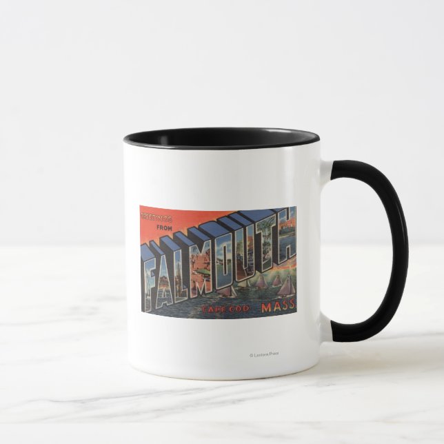 Cape Cod, Massachusetts (Falmouth) Mug (Right)