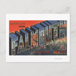 Cape Cod, Massachusetts (Falmouth) Postcard