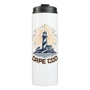 Cape Cod Massachusetts Lighthouse Sunrise Thermal Tumbler