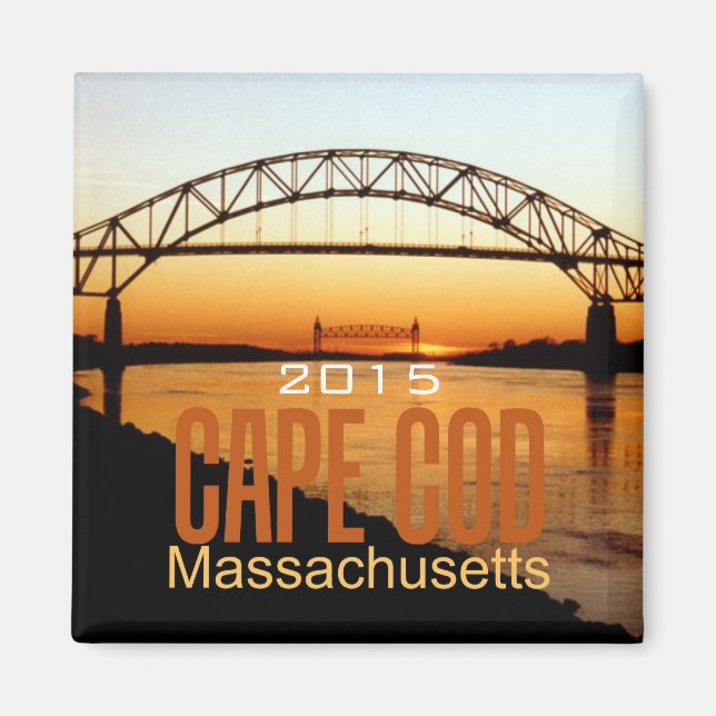 Cape Cod Massachusetts Photo Souvenir Magnets (Devant)