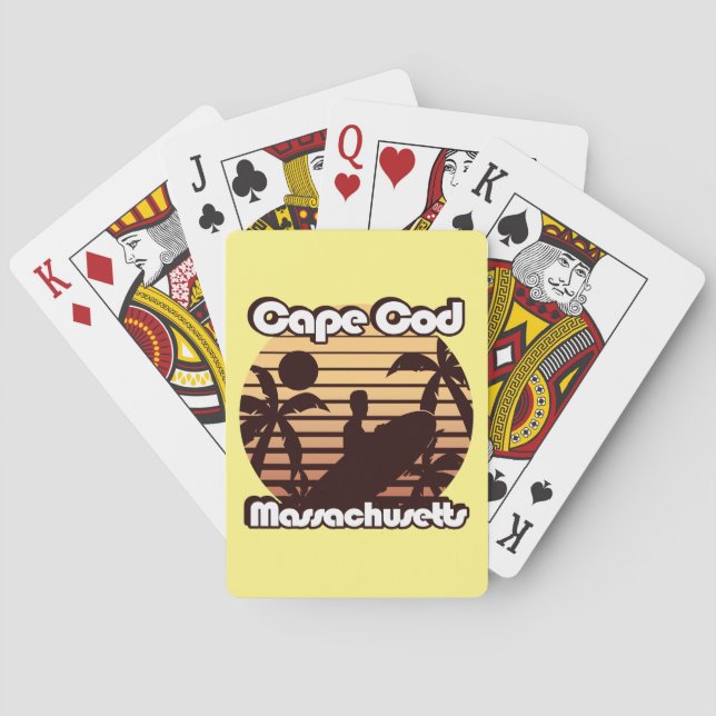 Cape Cod Massachusetts Playing Cards (Back)