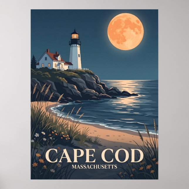 Cape Cod Massachusetts Poster (Front)