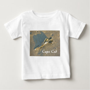 Cape Cod Massachusetts - Shell & Surf Baby T-Shirt