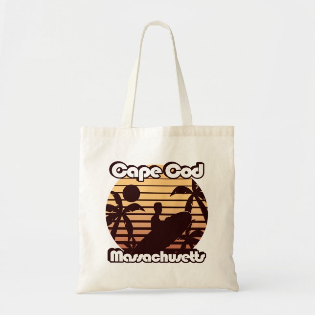 Cape Cod Massachusetts Tote Bag (Front)