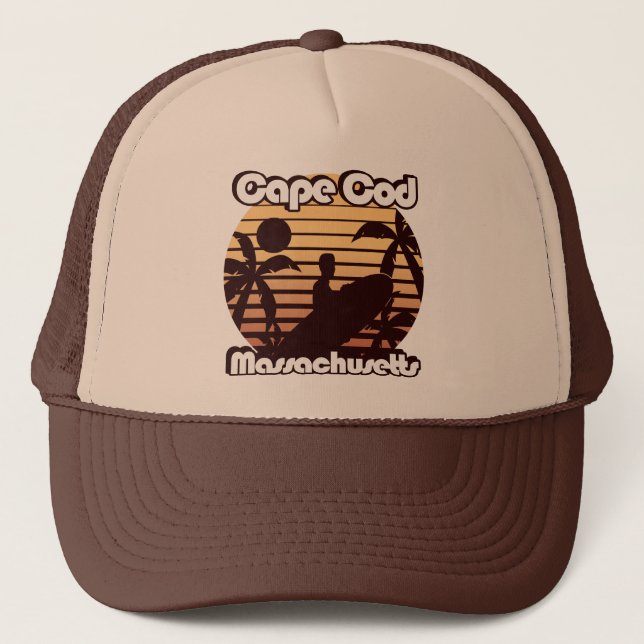 Cape Cod Massachusetts Trucker Hat (Front)