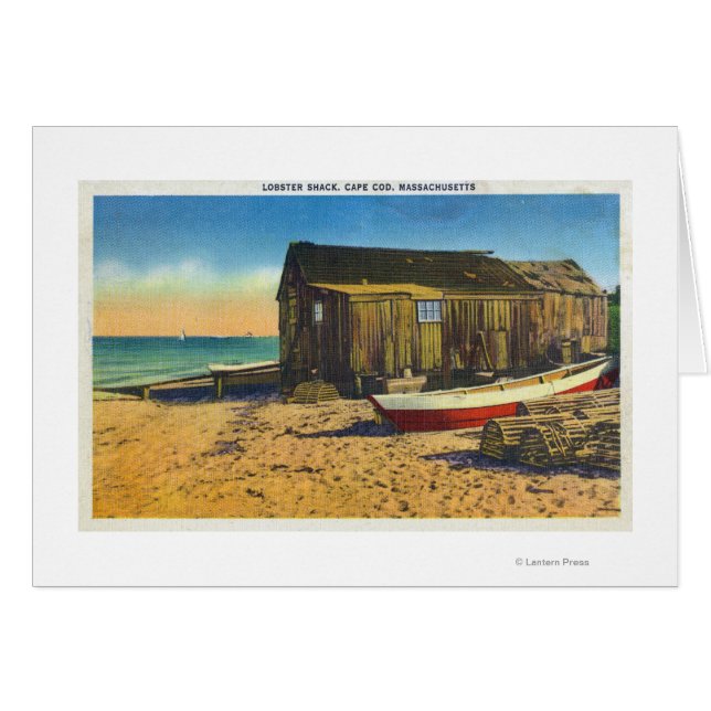 Cape Cod, MassachusettsView of a Lobster Shack (Front Horizontal)