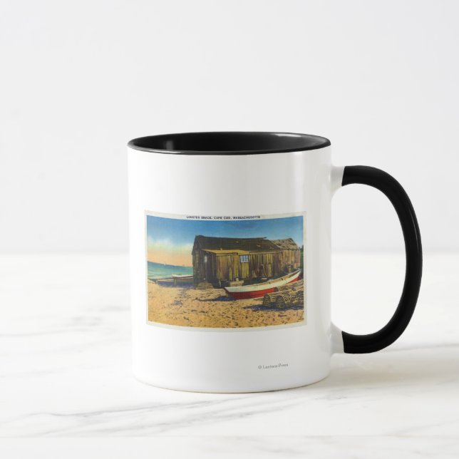 Cape Cod, MassachusettsView of a Lobster Shack Mug (Right)