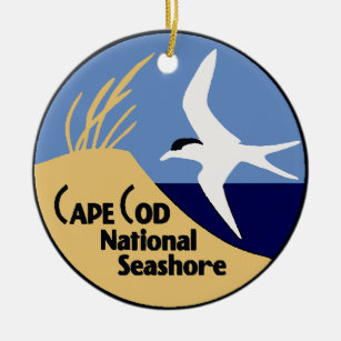 Cape Cod National Seashore Ceramic Ornament