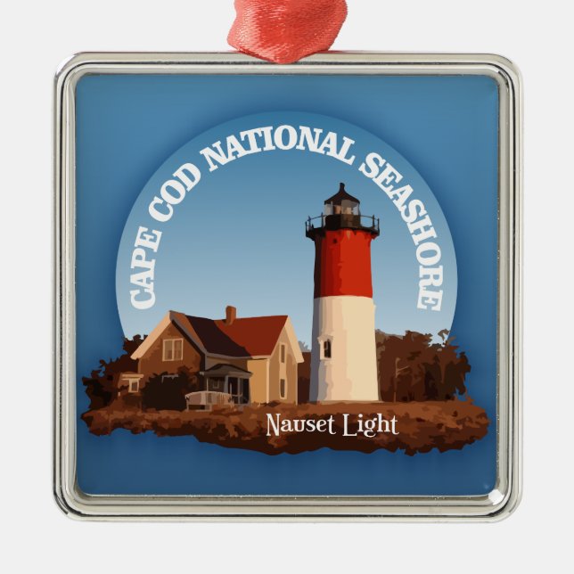 Cape Cod National Seashore Metal Ornament (Front)