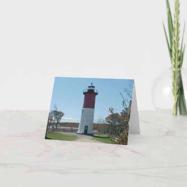 Cape Cod, Nauset Lighthouse, Massachusetts Card (Front)