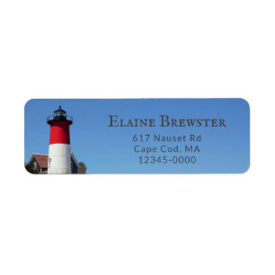 Cape Cod Nauset Lighthouse Return Address