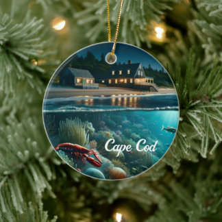 Cape Cod Noël Ornement