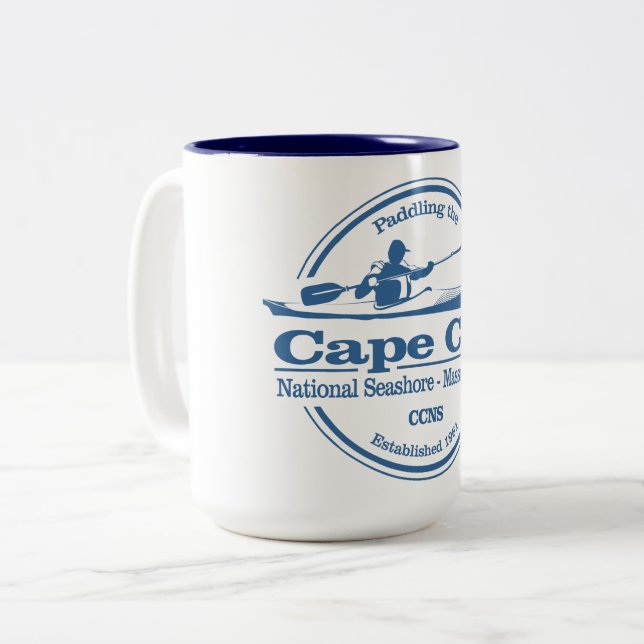 Cape Cod NS (SK) Two-Tone Coffee Mug (Front Left)