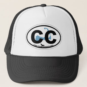 Cape Cod Oval Design. Trucker Hat
