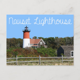 Cape Cod, phare de Nauset, Eastham, carte postale